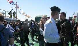 Jūrai prisiekė 160 būsimų jūrininkų