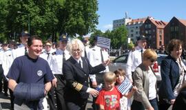 Jūrai prisiekė 160 būsimų jūrininkų