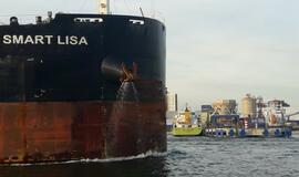 „Laivų paradė“ – spalvingi pasirodymai ir įspūdingas jūrinių vilkikų šokis