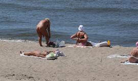 Paplūdimio nuogalės nepasimokė