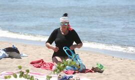 Paplūdimio nuogalės nepasimokė