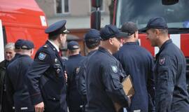 Ugniagesiai paminėjo savo profesinę dieną