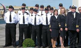 Jūrai prisiekė 160 būsimų jūrininkų