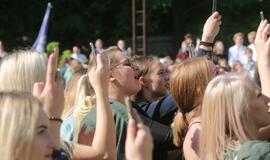 Abiturientams nuaidėjo paskutinis skambutis