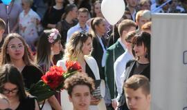 Abiturientams nuaidėjo paskutinis skambutis