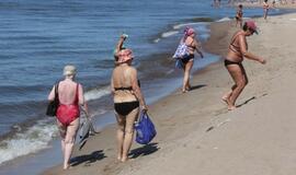 Paplūdimio nuogalės nepasimokė