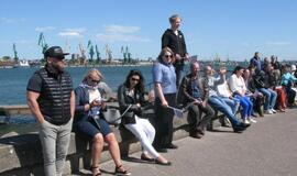 Jūrai prisiekė 160 būsimų jūrininkų