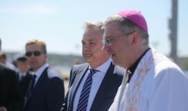 Pakrikštytas naujasis uosto direkcijos laivas „Naras“