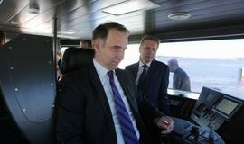 Pakrikštytas naujasis uosto direkcijos laivas „Naras“