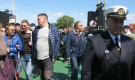 Jūrai prisiekė 160 būsimų jūrininkų