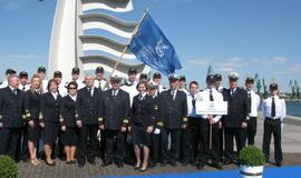 Jūrai prisiekė 160 būsimų jūrininkų