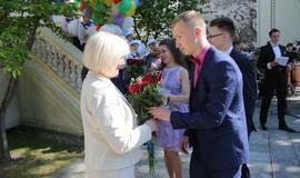 Abiturientams nuaidėjo paskutinis skambutis