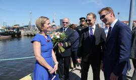 Pakrikštytas naujasis uosto direkcijos laivas „Naras“