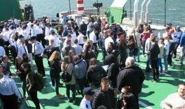 Jūrai prisiekė 160 būsimų jūrininkų