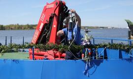 Pakrikštytas naujasis uosto direkcijos laivas „Naras“