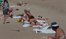 Paplūdimio nuogalės nepasimokė