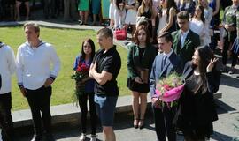 Abiturientams nuaidėjo paskutinis skambutis