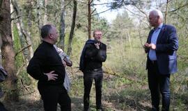 Melnragės paplūdimio korozija