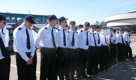 Jūrai prisiekė 160 būsimų jūrininkų