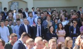 Abiturientams nuaidėjo paskutinis skambutis