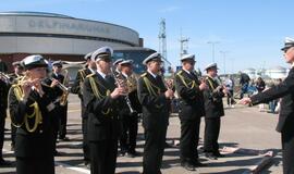 Jūrai prisiekė 160 būsimų jūrininkų