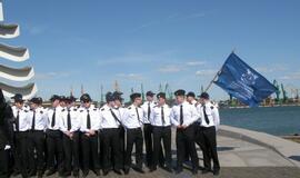 Jūrai prisiekė 160 būsimų jūrininkų