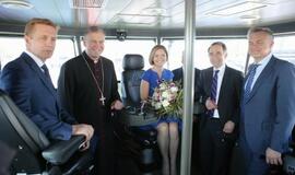 Pakrikštytas naujasis uosto direkcijos laivas „Naras“