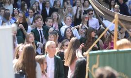 Abiturientams nuaidėjo paskutinis skambutis