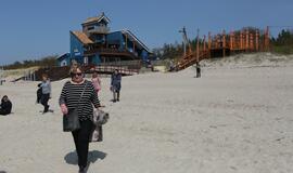 Melnragės paplūdimio korozija