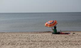 Melnragės paplūdimio korozija