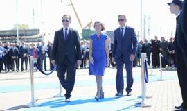 Pakrikštytas naujasis uosto direkcijos laivas „Naras“