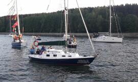 „Laivų paradė“ – spalvingi pasirodymai ir įspūdingas jūrinių vilkikų šokis