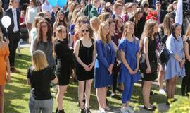 Abiturientams nuaidėjo paskutinis skambutis