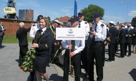 Jūrai prisiekė 160 būsimų jūrininkų