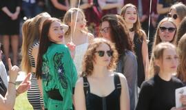 Abiturientams nuaidėjo paskutinis skambutis