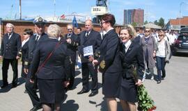 Jūrai prisiekė 160 būsimų jūrininkų