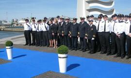 Jūrai prisiekė 160 būsimų jūrininkų