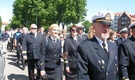 Jūrai prisiekė 160 būsimų jūrininkų