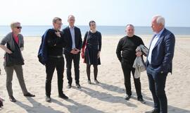 Melnragės paplūdimio korozija