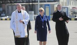 Pakrikštytas naujasis uosto direkcijos laivas „Naras“