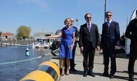 Pakrikštytas naujasis uosto direkcijos laivas „Naras“