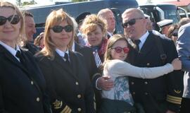 Jūrai prisiekė 160 būsimų jūrininkų