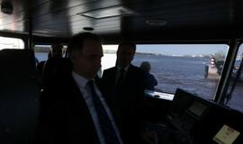 Pakrikštytas naujasis uosto direkcijos laivas „Naras“