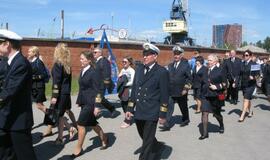 Jūrai prisiekė 160 būsimų jūrininkų