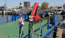 Pakrikštytas naujasis uosto direkcijos laivas „Naras“