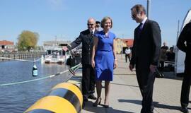 Pakrikštytas naujasis uosto direkcijos laivas „Naras“