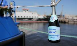 Pakrikštytas naujasis uosto direkcijos laivas „Naras“