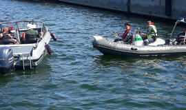Jūrų uosto policija tikrino laivavedžius