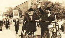 Klaipėdos akvarelės: namai ir žmonės (536)