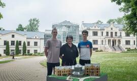 Kretingiškiai sukūrė miniatiūrinę istorinę Kretingą